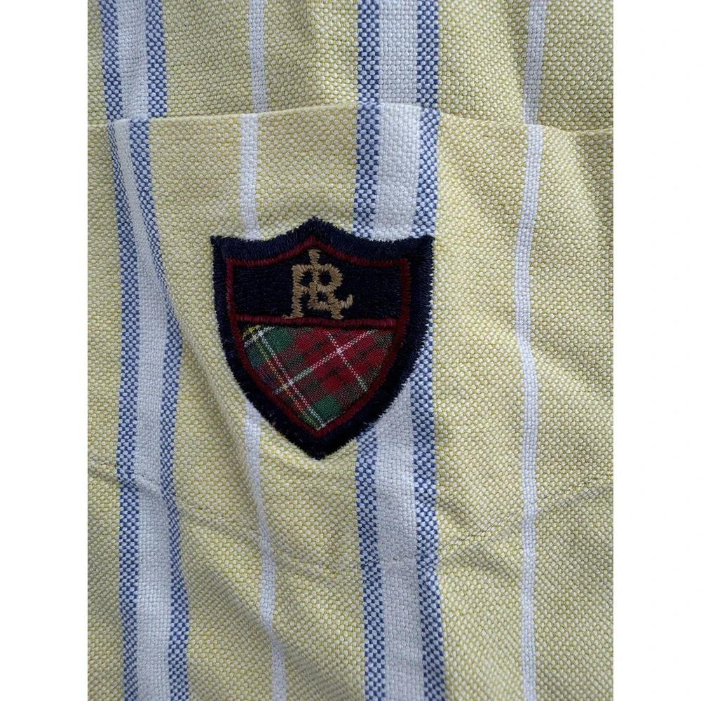 Ralph Lauren Golf Men's Oxford Shirt Size XL Tilden VTG Crest 90's Loose Comfort - Picture 4 of 16